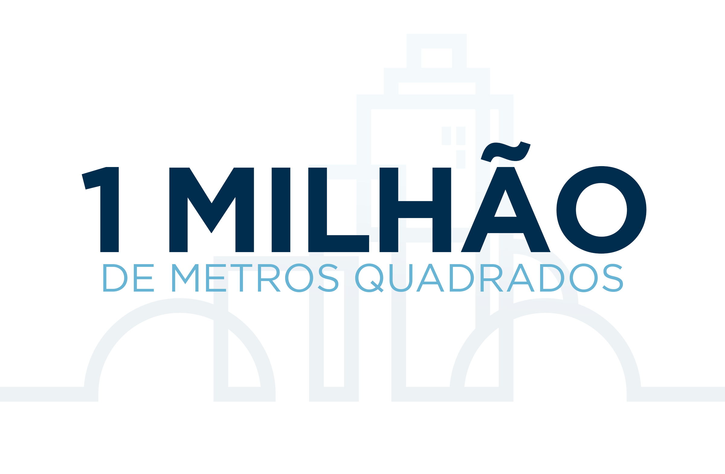 2013 -1 MILHÃO DE METROS QUADRADOS